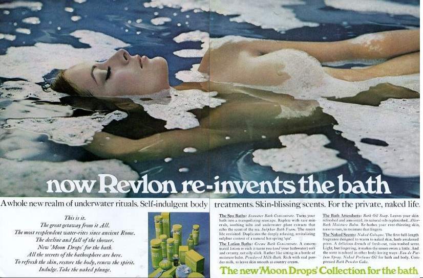 A naked advertisement from 1960s 